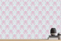 Whimsical Palm Pattern wall mural Mural wall art - XWALLX