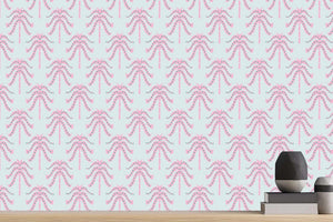 Whimsical Palm Pattern wall mural Mural wall art - XWALLX