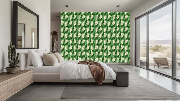Zarif Monstera Yaprağı Duvar Posteri - Sample