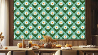 Daisy Delight Floral duvar kağıdı - XWALLX