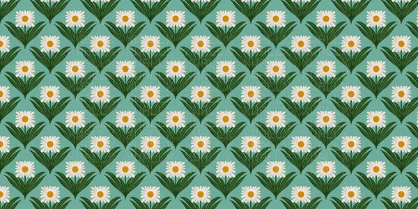 Papatya Keyfi Floral Duvar Posteri - Sample