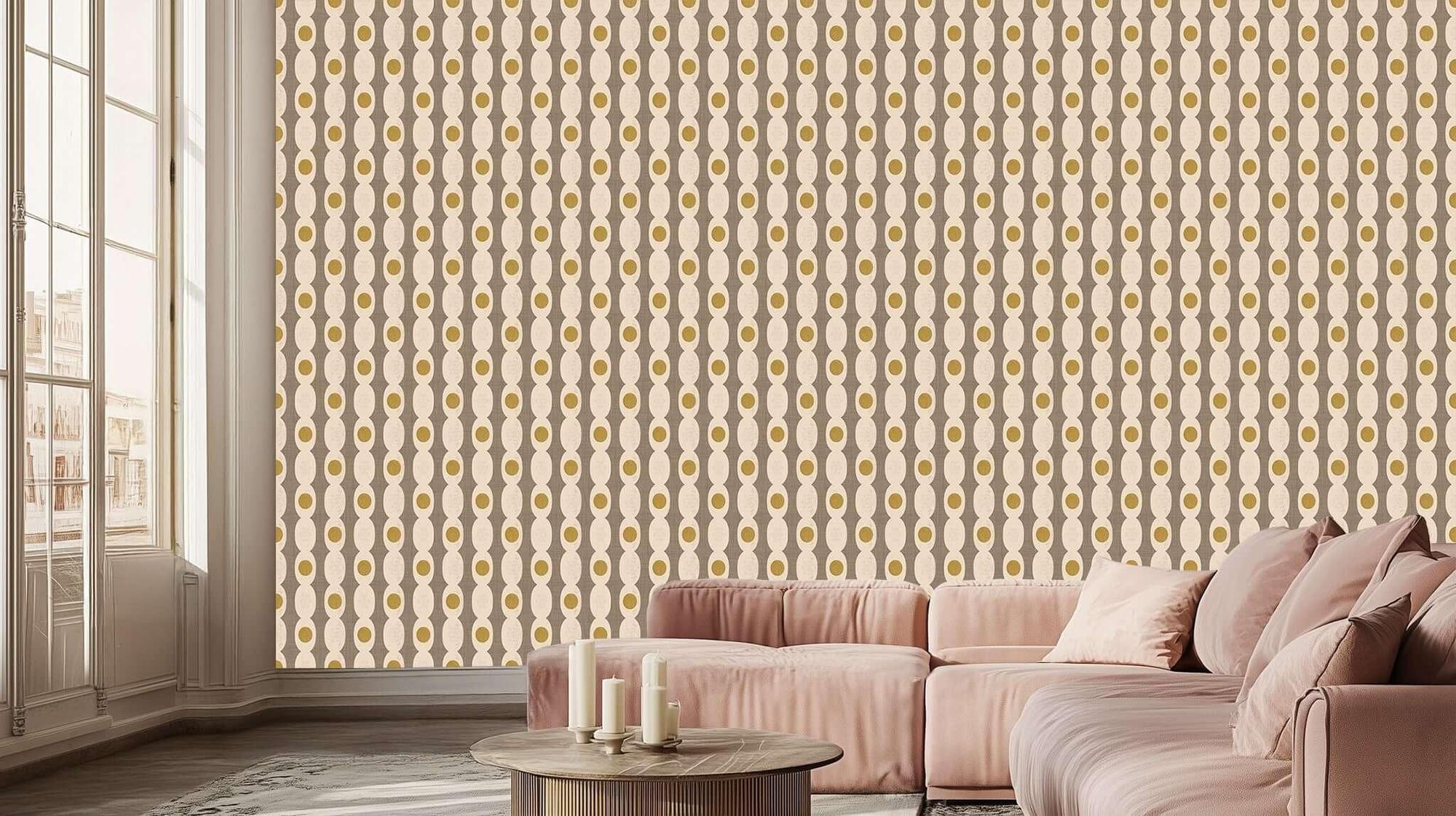 Modern İç Mekanlar için Zarif Geometrik Duvar Dekoru - XWALLX