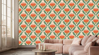Canlı Lale Çiçeği duvar dekoru - XWALLX