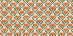 Vibrant Tulip Blossom Wall Mural