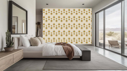 Abstract Geometric Harmony wall mural Mural wallpaper mural - XWALLX