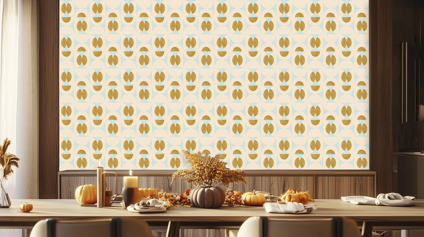 Abstract Geometric Harmony wall mural Mural wallpaper - XWALLX