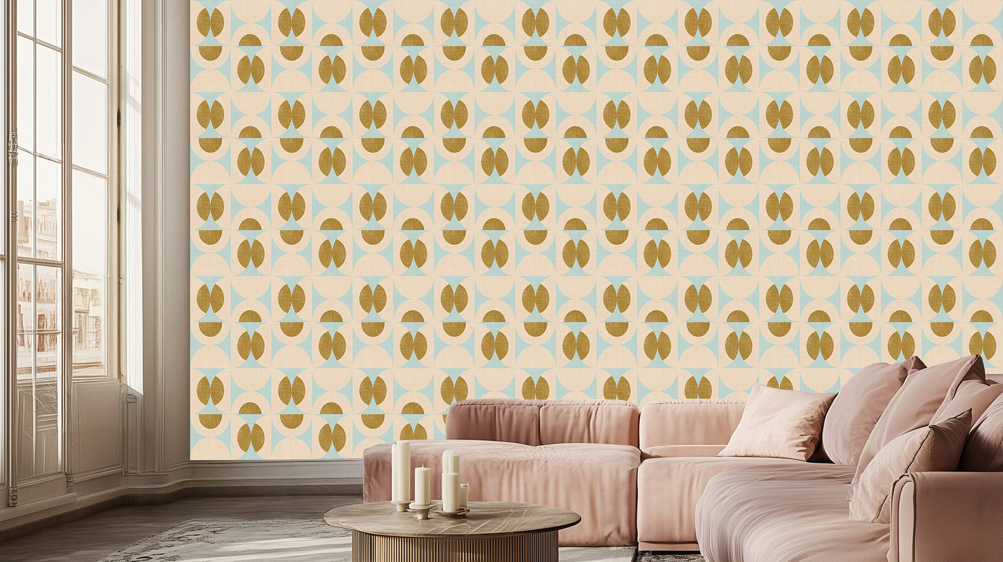 Abstract Geometric Harmony wall mural Mural wall decor - XWALLX