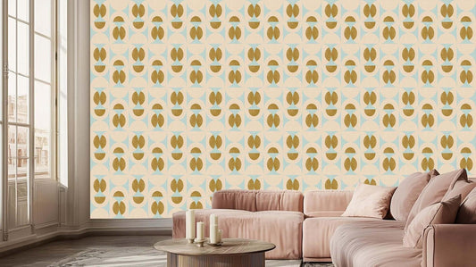 Abstract Geometric Harmony wall mural Mural wall decor - XWALLX