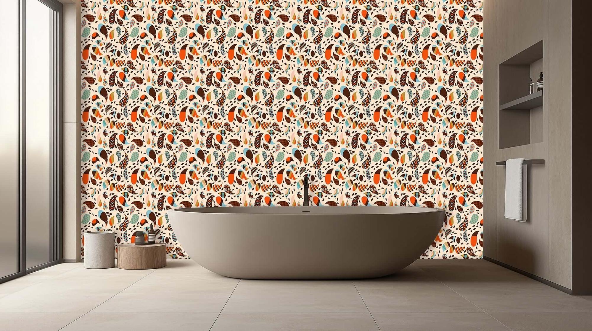 Whimsical Botanical Shapes Duvar posteri - XWALLX