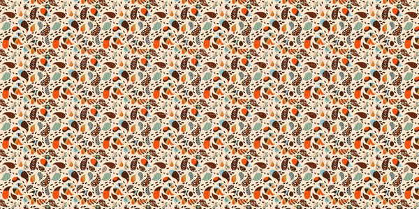 Şakacı Botanik Şekiller Duvar Posteri - Sample