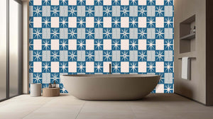 Starburst Geometric wall mural - XWALLX