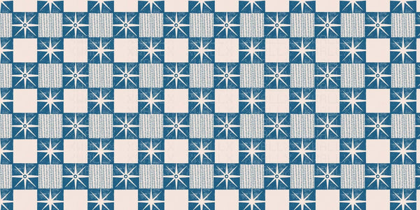 Yıldız Patlaması Geometrik Duvar Posteri - Sample