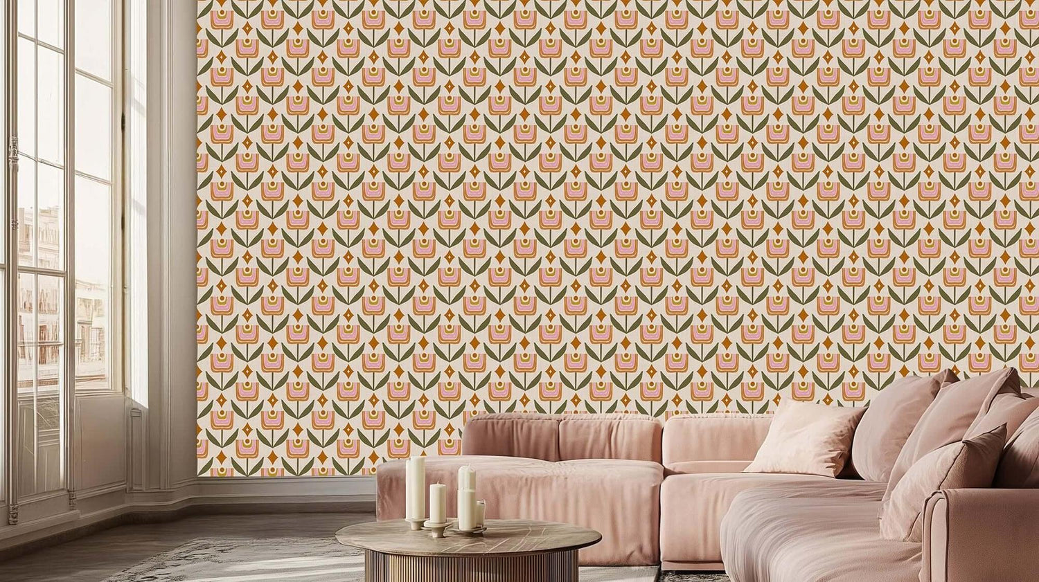 Büyüleyici Floral Blossom duvar dekoru - XWALLX