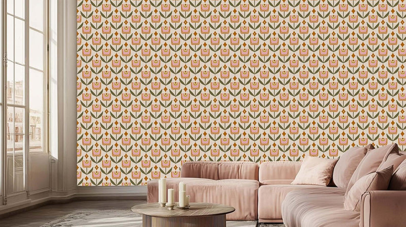 Büyüleyici Floral Blossom duvar dekoru - XWALLX