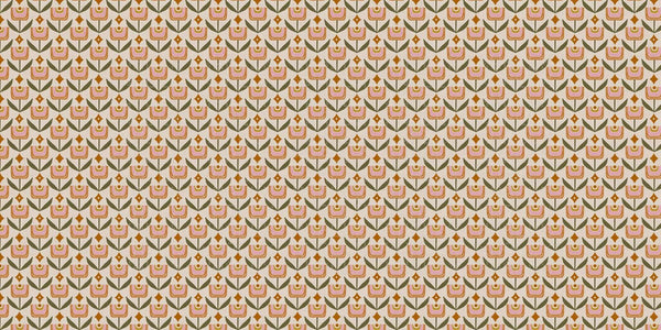 Çekici Floral Çiçeklenme Duvar Posteri - Sample