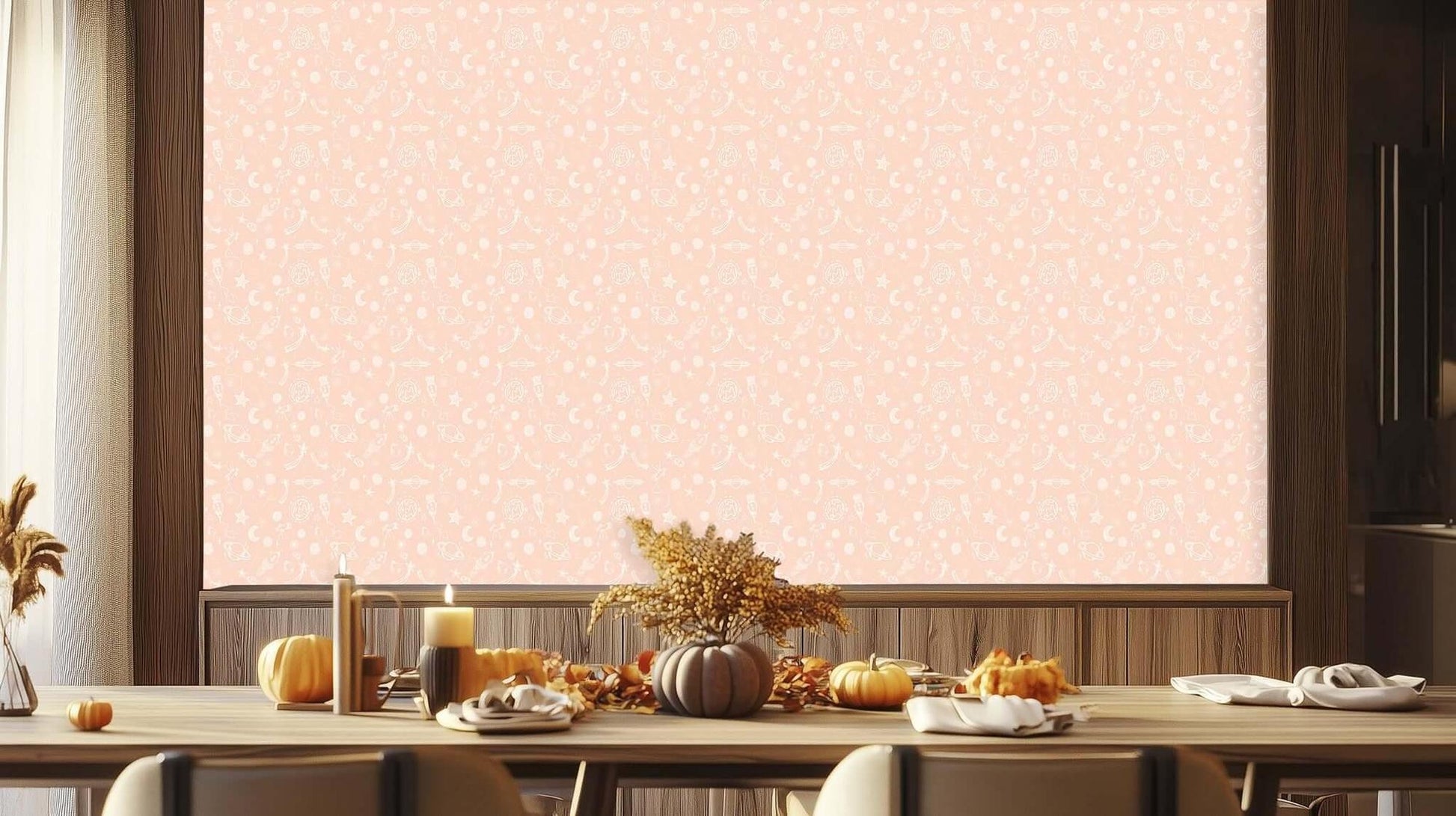 Celestial Patterns wallpaper mural - XWALLX
