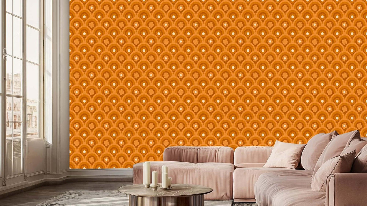 Vibrant Geometric Arches wall decor - XWALLX