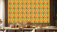 Vibrant Abstract Curves wall mural Mural wallpaper - XWALLX