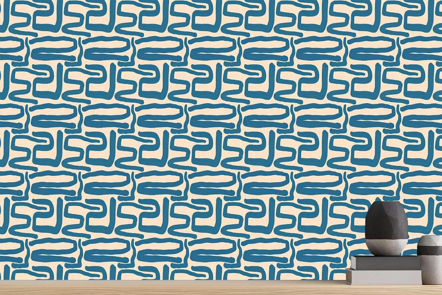 Fluid Abstract Line Art wall art - XWALLX