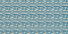 Fluid Abstract Line Art Wall Mural