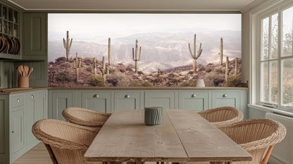 Majestic Cactus Landscape wall art - XWALLX