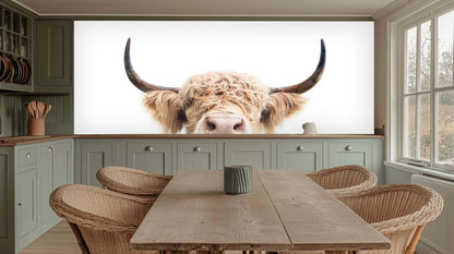Charming Highland Cow wall art - XWALLX