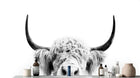 Majestic Highland Cow wall mural - XWALLX