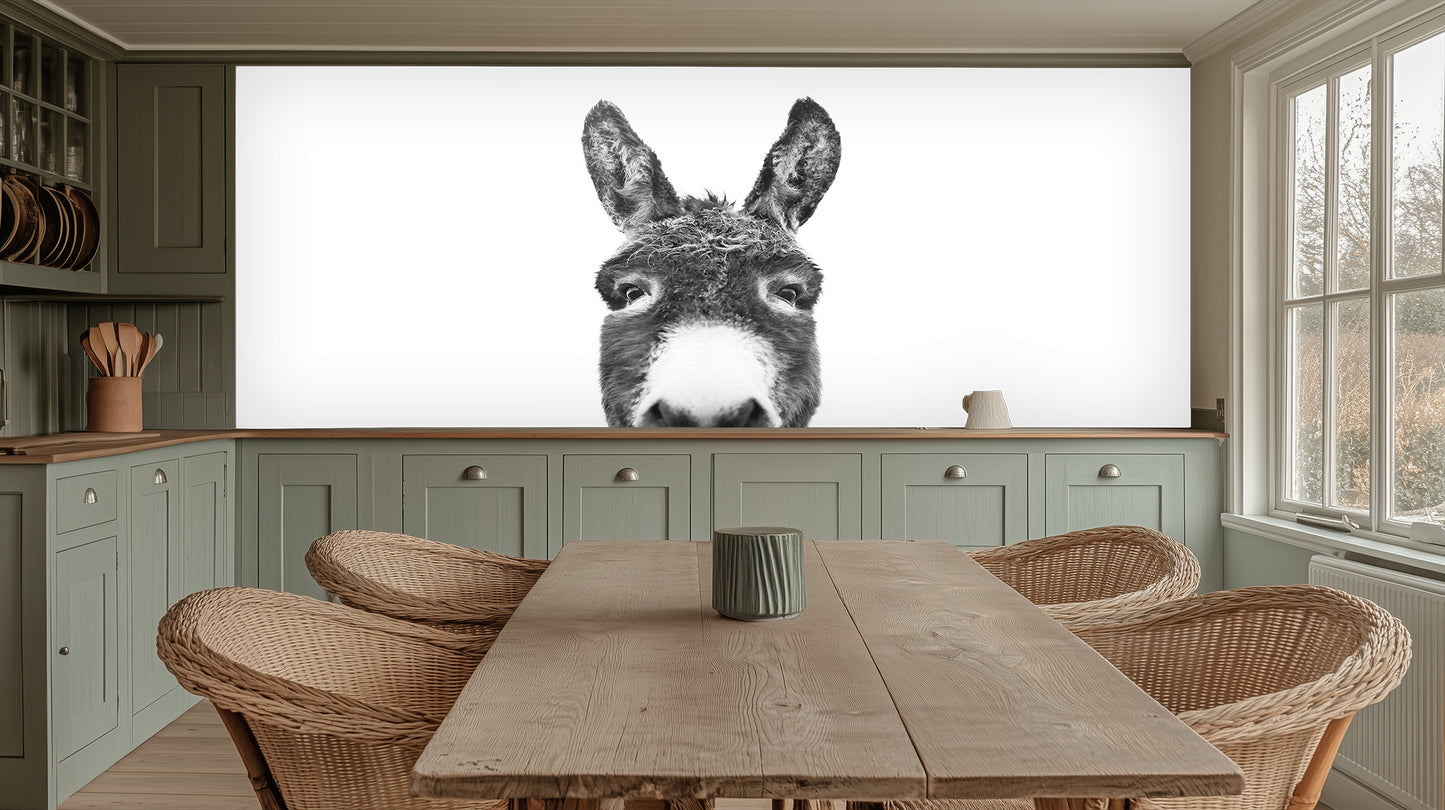 Charming Donkey Portrait wallpaper - XWALLX