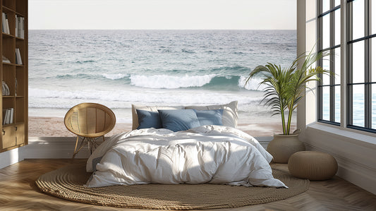Serene Ocean Waves wall mural - XWALLX