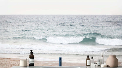 Serene Ocean Waves wallpaper mural - XWALLX