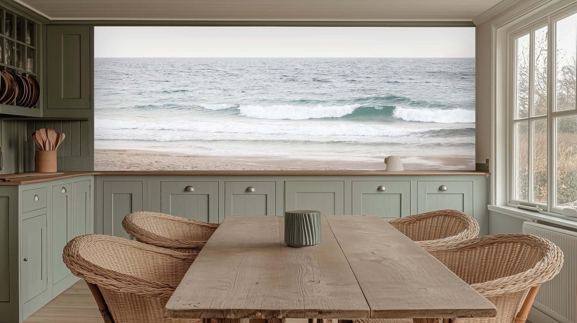 Serene Ocean Waves wallpaper - XWALLX