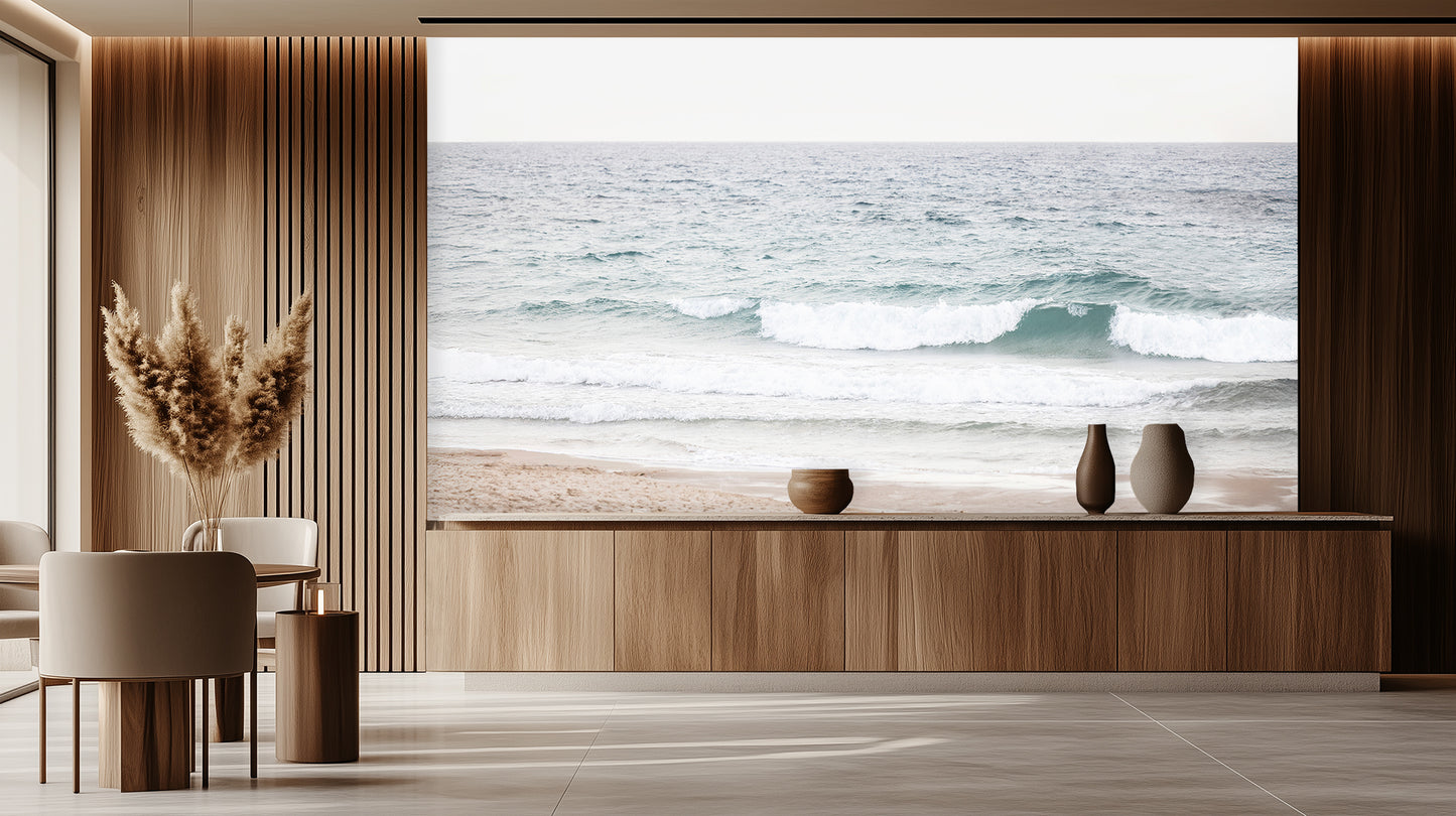 Serene Ocean Waves wall art - XWALLX