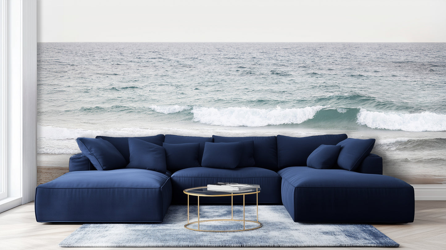 Serene Ocean Waves wall decor - XWALLX