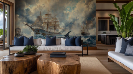 Nautical wall mural - XWALLX