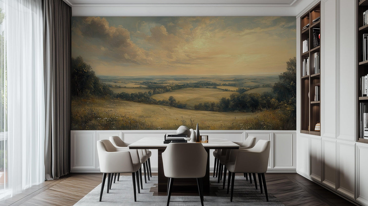 Countryside Sunset wall art - XWALLX