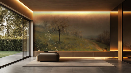 Blooming Trees wall mural - XWALLX