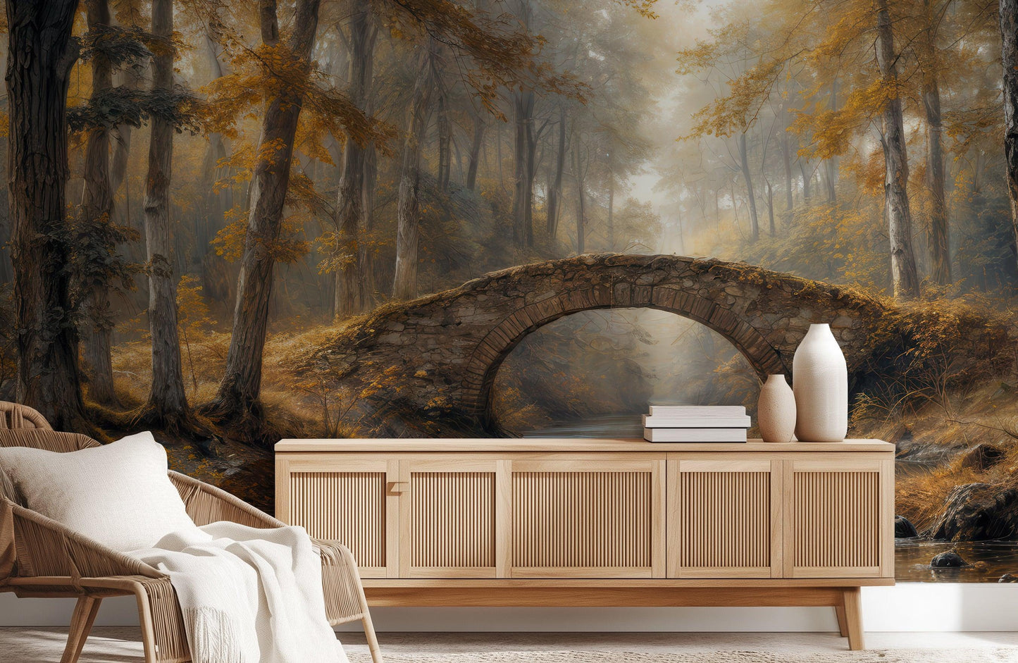 Stone Bridge wall art - XWALLX