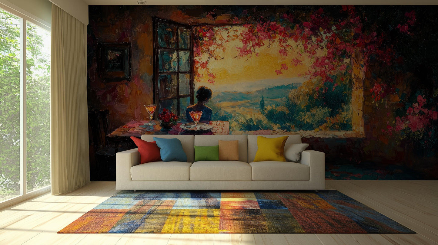 Sunset Terrace wall mural - XWALLX