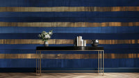 Blue and Gold wall art - XWALLX
