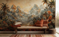 Mountain Jungle poster duvar kağıdı - XWALLX