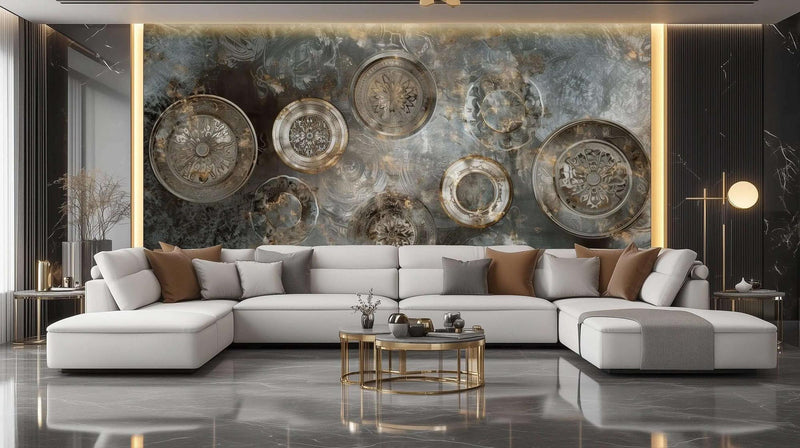 Vintage Industrial Duvar posteri - XWALLX