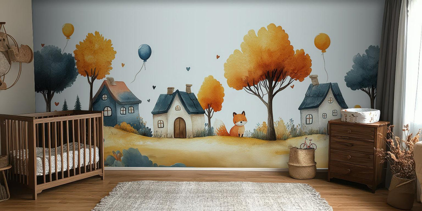 Cute Animal wall mural - XWALLX