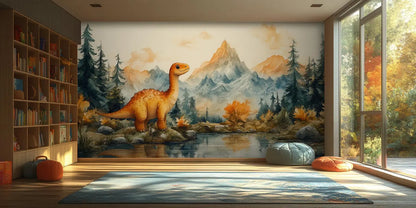 Watercolor Dinosaur wall art - XWALLX