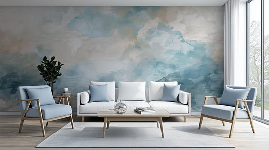 Watercolor wall mural - XWALLX