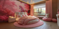 Pembe Unicorn duvar sanatı - XWALLX