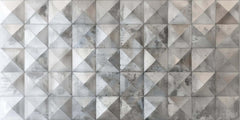 Gray Metallic Wallpaper Mural