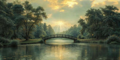 Lake Landscape Wallpaper Mural