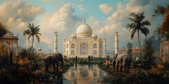 Taj Mahal Wallpaper Mural