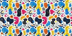 Playful Abstract Wallpaper Mural