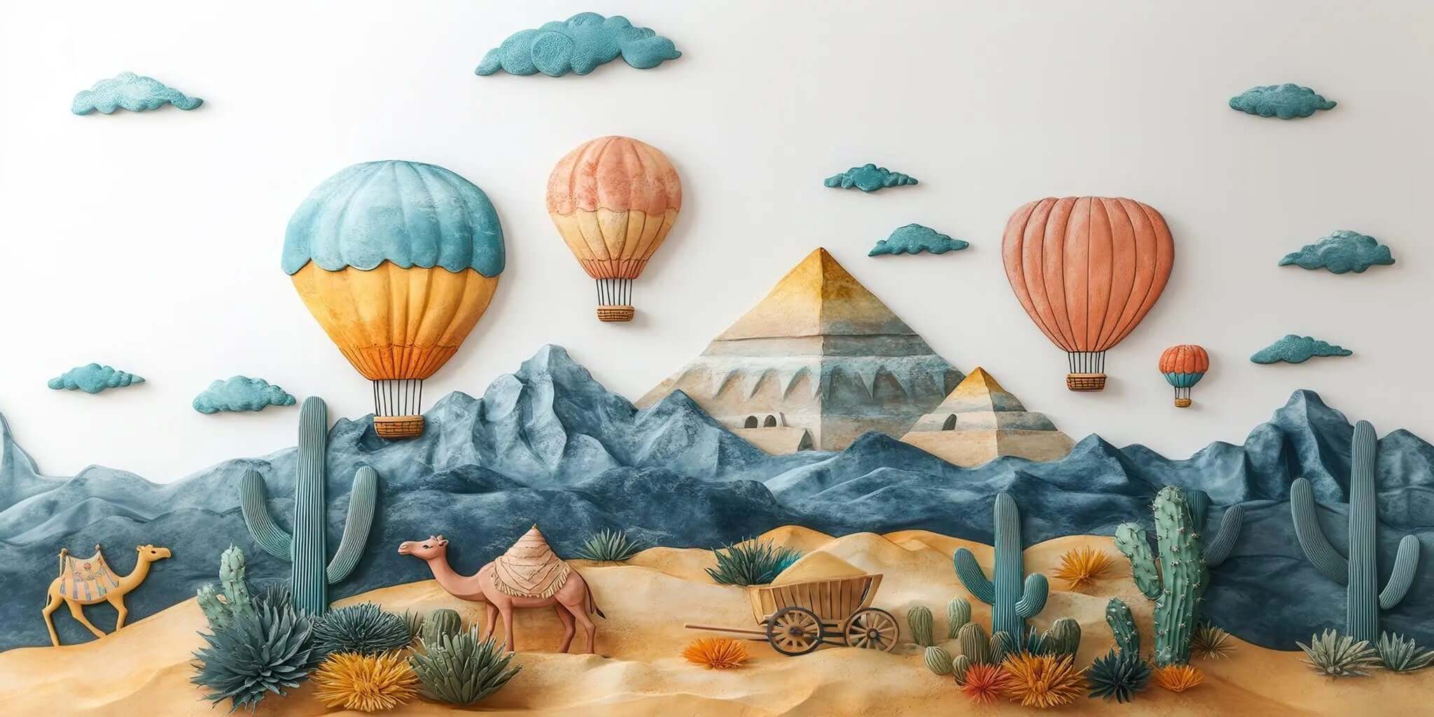 Desert Adventure Wallpaper Mural